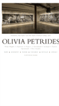 Mobile Screenshot of oliviapetrides.com